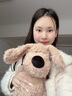 捉趣坐姿丹尼狗狗毛絨玩具公仔超軟小狗抱枕可愛(ài)軟萌娃娃女生生日禮物 大鼻子丹尼狗狗 坐高30cm 曬單實(shí)拍圖