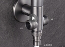 九牧（JOMOO） 九牧槍灰角閥單控一進(jìn)三出通角閥分水器加厚一分三水管三通閥門(mén) 一進(jìn)三出4分+4分+洗衣機 曬單實(shí)拍圖