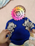 巴厘小豬（BALIPIG）男童毛衣超萌可愛卡通寶寶毛線衣嬰幼兒秋冬衣服秋款 藍色 80 cm 曬單實拍圖