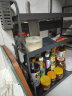 锦绣百年厨房置物架调料架收纳台面储物架刀架桌面厨具升级款枪灰三层50cm 实拍图