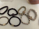 卓可可頭繩橡皮筋女扎頭發(fā)簡(jiǎn)約氣質(zhì)高彈力耐用2026新款高端皮套發(fā)圈發(fā)繩 棕色系+卡其【套裝10根】 曬單實(shí)拍圖