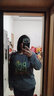 珞達(dá)達(dá)純棉長(zhǎng)袖t恤女2025春秋季女裝新款韓版寬松休閑體恤女上衣打底衫 灰色仙人掌 2XL 建議125-135斤 曬單實(shí)拍圖