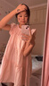 宙馨法式小飛袖連衣裙女夏季2025新款小個(gè)子仙女款娃娃裙子多巴胺穿搭 粉色裙子 M 曬單實(shí)拍圖