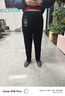 梵昊純棉燈芯絨男褲中老年人秋冬季中年休閑條絨褲男加絨加厚爸爸褲子 黑色【加絨款】 34 腰圍2尺7 曬單實(shí)拍圖