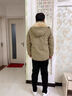 皮爾卡丹（pierre cardin）棉服男士冬季加絨加厚棉衣沖鋒保暖棉襖多口袋寬松戶(hù)外工裝外套男 卡其色 M (適合110-125斤) 曬單實(shí)拍圖