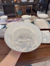 井瓷景德鎮(zhèn)中式骨瓷餐具整套裝筷子碟碗盤高檔酒店喬遷之喜新婚送禮物 月下牡丹丨6人食丨 38頭 曬單實拍圖