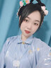 QMXD瀾汐古風(fēng)背云長(zhǎng)項(xiàng)鏈女清冷風(fēng)仿珍珠吊墜馬面裙配飾紅色七夕禮物 【瀾汐】瓔珞 曬單實(shí)拍圖