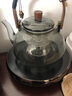悟茶事 電陶爐煮茶器套裝 家用噴淋式耐熱玻璃蒸煮兩用養(yǎng)生茶壺 半月玻璃提梁壺（煮茶套裝） 曬單實拍圖
