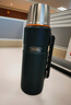 膳魔師（THERMOS）保溫杯男女燜燒杯316不銹鋼壺便攜家用大容量TSK2系列 TSK2-1200S云杉綠保溫壺 1200ml 曬單實(shí)拍圖