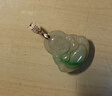 左歐（Zuoou）s925純銀吊墜扣頭佛玉佛公金佛翡翠夾扣玉扣連接扣項(xiàng)鏈空托配件 銀色 曬單實(shí)拍圖