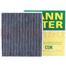 曼牌濾清器（MANNFILTER）活性炭空調濾芯適用于 CUK24062馬自達阿特茲/CX-4/進(jìn)口CX5 曬單實(shí)拍圖