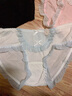 俞兆林【3條裝】洛麗塔制服冰絲速干內褲女純欲中腰日系蝴蝶結少女蕾絲邊性感短褲 NK626（白色+黑色+粉色） 均碼（85-120斤） 曬單實(shí)拍圖