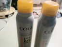 高姿（COGI）防曬噴霧防曬霜乳美白防水防汗戶外面部全身通用戶外防紫外線 (美白款80ml）提亮膚色 曬單實(shí)拍圖