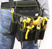 法斯特 大號斜挎工具包單肩電工腰包多功能維修包腰掛包加厚防水腰掛袋 B款 含腰帶背帶 曬單實(shí)拍圖