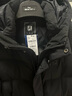 FILA FUSION斐樂(lè )潮牌長(cháng)款羽絨服男冬季新款寬松保暖連帽外套 正黑色-BK XL 180/100A 曬單實(shí)拍圖