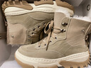 WESTRAVAL雪地靴女冬款皮毛一體女靴柔軟舒適加絨保暖短靴女耐磨防滑棉鞋女 沙色 39 (245mm) 曬單實(shí)拍圖