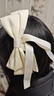 妙奕嘉蝴蝶結(jié)發(fā)夾后腦勺頭飾女2024款高級感飄帶發(fā)卡發(fā)飾兒童女孩公主 大小蝴蝶結(jié)飄帶發(fā)夾【白+黑】 曬單實(shí)拍圖