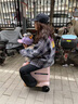Airwheel愛(ài)爾威電動(dòng)行李箱可騎行拉桿登機箱鋁框可坐智能代步旅行箱男女 24英寸SE3T—豪華粉 曬單實(shí)拍圖