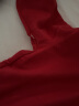 南极人5A级抑菌女士保暖内衣女加绒加厚冬季中老年秋衣秋裤套装大红 M 实拍图