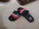 國貨拖鞋男夏季家用防滑浴室情侶拖鞋家居拖鞋女新款厚底托鞋 3333-60黑紅【標準碼】 41 曬單實(shí)拍圖