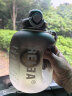 物生物（RELEA）运动水杯吨杯吨桶大容量Tritan塑料杯户外健身水壶男女吸管杯子 实拍图