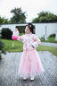 艾諾輪女孩過(guò)年衣服套裝女童新年漢服冬季兒童拜年服旗袍加厚冬裝款喜慶中國風(fēng)寶寶唐裝加絨保暖防寒仙女飄逸 2059櫻花色加絨+頭飾+眉心貼 140建議身高130-140CM左右建議9-10歲 曬單實(shí)拍圖
