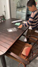 御藤美家（ROYAL RATTAN）戶外桌椅室外庭院別墅露天陽臺(tái)桌椅組合全鋁合金桌椅鑄鋁休閑桌椅 4蘭花椅+150cm長(zhǎng)桌 曬單實(shí)拍圖