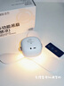 向物（SOTHING）小吊扇燈小型電風扇 學生宿舍床上靜音懸掛式小風扇 家用蚊帳小電扇 usb吊頂戶外便攜露營帳篷遙控 奶杏白 曬單實拍圖
