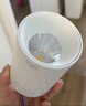 雷士（NVC） LED高顯色明裝射燈高顯色雙重防眩斗膽燈格柵燈吸頂聚光筒燈 7W 明裝 暖白光-可折疊旋轉(zhuǎn) 曬單實(shí)拍圖