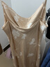 繡娘絲綢真絲睡裙女100%桑蠶絲吊帶裙睡衣國(guó)風(fēng)家居服送女友七夕禮物 米色-吊帶裙 L (165) 曬單實(shí)拍圖