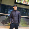 啄木鳥羽絨服男輕薄短款冬季新款保暖防寒白鴨絨純色百搭舒適休閑上衣服 黑色 XL （建議135-155斤） 曬單實拍圖