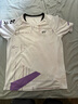 YONEX尤尼克斯yy羽毛球服速干短袖110353團(tuán)隊(duì)運(yùn)動(dòng)比賽服隊(duì)服球衣上衣 210353白淡紫  女款 M 曬單實(shí)拍圖
