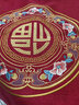 華幔盛庭新中式福字抱枕新年紅色靠墊沙發(fā)客廳靠枕套床頭大靠枕辦公室腰枕 福如東海-紅色【多麗絲麻面料/刺繡款】 45cm*45cm 含枕芯 【加量填充】 曬單實(shí)拍圖