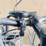 隨行盾自行車手機(jī)支架摩托車導(dǎo)航鋁合金卡扣式手機(jī)架騎行快拆山地公路電動(dòng)車把碼表支架固定防震防抖 騎行支架【指環(huán)扣貼片款】 曬單實(shí)拍圖