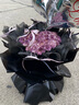 依醉美高級(jí)感禮物烏梅子醬曼塔玫瑰花束鮮花速遞同城生日花店配女友 【淺淺微笑】52朵烏梅子醬玫瑰花束 曬單實(shí)拍圖
