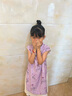 LUSON陳大豬女童國風連衣裙夏季2025新款新中式兒童旗袍裙女孩漢服裙子 曬單實拍圖