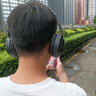 眾果頭戴式藍(lán)牙耳機(jī)真無(wú)線(xiàn)電競(jìng)游戲吃雞重低音音樂(lè)耳機(jī)通話(huà)降噪運(yùn)動(dòng)跑步四六級(jí)耳麥?zhǔn)謾C(jī)電腦通用 黑色【HIFI立體聲丨雙核喇叭】 曬單實(shí)拍圖