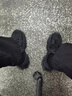 環(huán)球厚底老爹鞋男2025新款春夏季休閑鞋子男秋季潮流百搭透氣運動鞋子 黑色 42 【標準碼】 曬單實拍圖