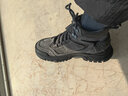 Jeep吉普馬丁靴男春季新款復古高幫軟底工裝靴子男戶(hù)外運動(dòng)防滑登山鞋 灰色【標準運動(dòng)鞋碼】 39 曬單實(shí)拍圖