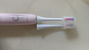 皓衛(wèi) 適用于m-teeth萌牙家電動(dòng)牙刷頭X2X3M-DW1星愿星耀星辰星云永恒通用萌芽家替換牙刷頭 粉白色 6支 曬單實(shí)拍圖