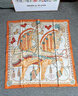 愛馬仕（HERMES）馬鞍圖案印花 絲巾 女款 送女友節(jié)日送禮多色H004090Sv0690*90cm 曬單實(shí)拍圖