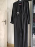 愛(ài)特愛(ài)（EITIE）高級感高腰顯瘦通勤V領(lǐng)連體褲春秋新款連衣褲女A2407339 極簡(jiǎn)黑20 L 165 曬單實(shí)拍圖