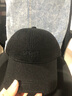 BOOLFEN輕奢品牌帽子男夏季網(wǎng)眼透氣不褪色大頭圍棒球帽防曬帽速干鴨舌帽 黑色 L 碼可調(diào)節(jié)(55-59cm) 曬單實(shí)拍圖
