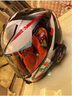 AGV K5 S 摩托車(chē)頭盔雙鏡片新款防霧透氣四季通用輕量騎行機車(chē)全盔3C PLASMA WHITE/BLACK/RED M（建議55-57頭圍） 曬單實(shí)拍圖