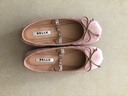 百麗（Belle）秀氣瑪麗珍鞋女中式芭蕾風(fēng)單鞋B3D1DCQ4 粉色 34 (220mm) 曬單實(shí)拍圖