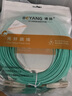 博揚(yáng) 萬兆多模光纖跳線lc-lc 30米 OM3-300雙芯尾纖 Φ2.0阻燃低煙無鹵LSZH抗彎曲光纖尾纖BY-W30552M 曬單實(shí)拍圖
