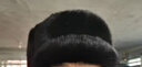 恒源祥男士帽子中老年水貂毛皮草帽子秋冬季保暖皮草帽整貂帽地主老人帽 黑色55# 均碼禮盒包裝【帽子】 曬單實(shí)拍圖