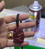 鉑帝亞朱砂龍牌吊墜蛇年本命年生肖龍項鏈男女鑰匙扣護(hù)身符掛件禮物 吊墜款 曬單實拍圖