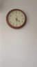 北极星（POLARIS）挂钟 欧式实木客厅时尚创意时钟简约现代挂表挂墙石英钟表38cm 实拍图