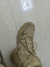 RZWOLF高幫馬丁靴男款作戰(zhàn)術(shù)軍訓(xùn)練沙漠叢林防滑軍勾戶外徒步登山靴子 702沙色 41 曬單實拍圖